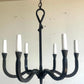 Benedict Wrought Iron Chandelier