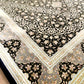 Authentic Hand-Knotted Persian Qum Silk Rug