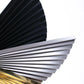 Brass, Chrome and Black Metal Wall Art