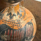 A Greek Black Figure Style Grand Tour Squat Lekythos, 19th Century