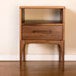 Classic Modern Nightstand Set – Solid Walnut, Set of 2