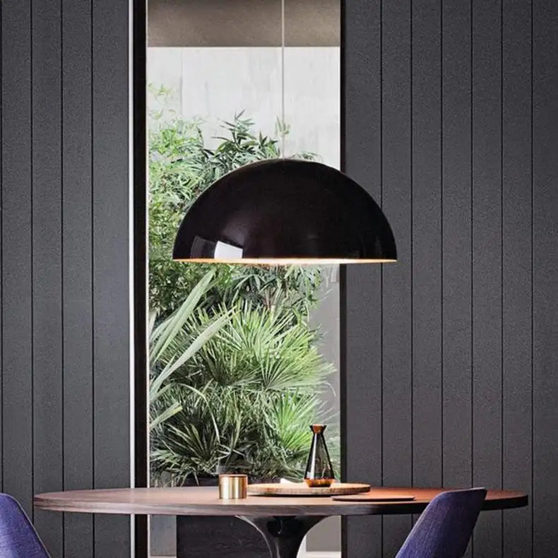 Vico Magistretti Suspension Lamp 'Sonora' 490 Black