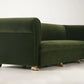 Custom Hand-Made Sofa Any Dimension, Brass Lion Paw Feet, with Horsehair, Cotton