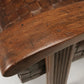 French Woven Leather Club Chairs with Matching Ottomans