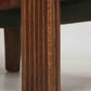 French Woven Leather Club Chairs with Matching Ottomans