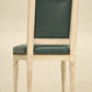 Louis XVI Style Hand-Carved Side Chairs – Custom Finish, Armchair Available