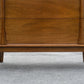 Restored Mid-Century Modern 5-Drawer Tall Dresser – Red Lion, c.1950s
