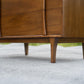 Restored Mid-Century Modern 5-Drawer Tall Dresser – Red Lion, c.1950s