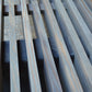 Outdoor Slat Bench in Vertical Grain Douglas Fir – Rustic Style