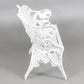 Swedish Cast Metal Park Garden Bench – 1960s Steel & Wood