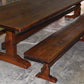 Trestle Table/Benches in Reclaimed Pine