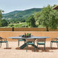 7-Piece Italian Outdoor Dining Set–Includes Table and 6 Stackable Chairs