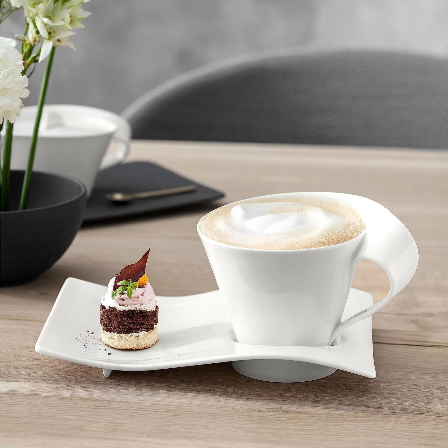 Premium Porcelain Cappuccino Cup