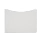 White Linen Wrapped Nightstand – Modern Minimalist Design